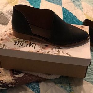 Mi,iM FREYA black flats with side cut out